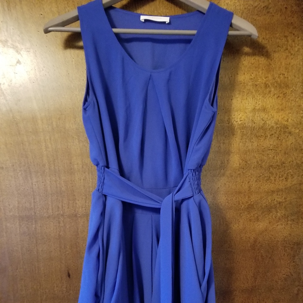 Halona women's summer sleeveless puff dress